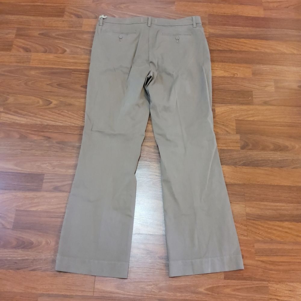 Lila Ryan The Jenalyn Bootcut Trousers Size 16 Taupe Grey - Picture 5 of 11